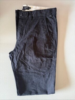 Vans Black Men's Chino Pants - Straight Leg